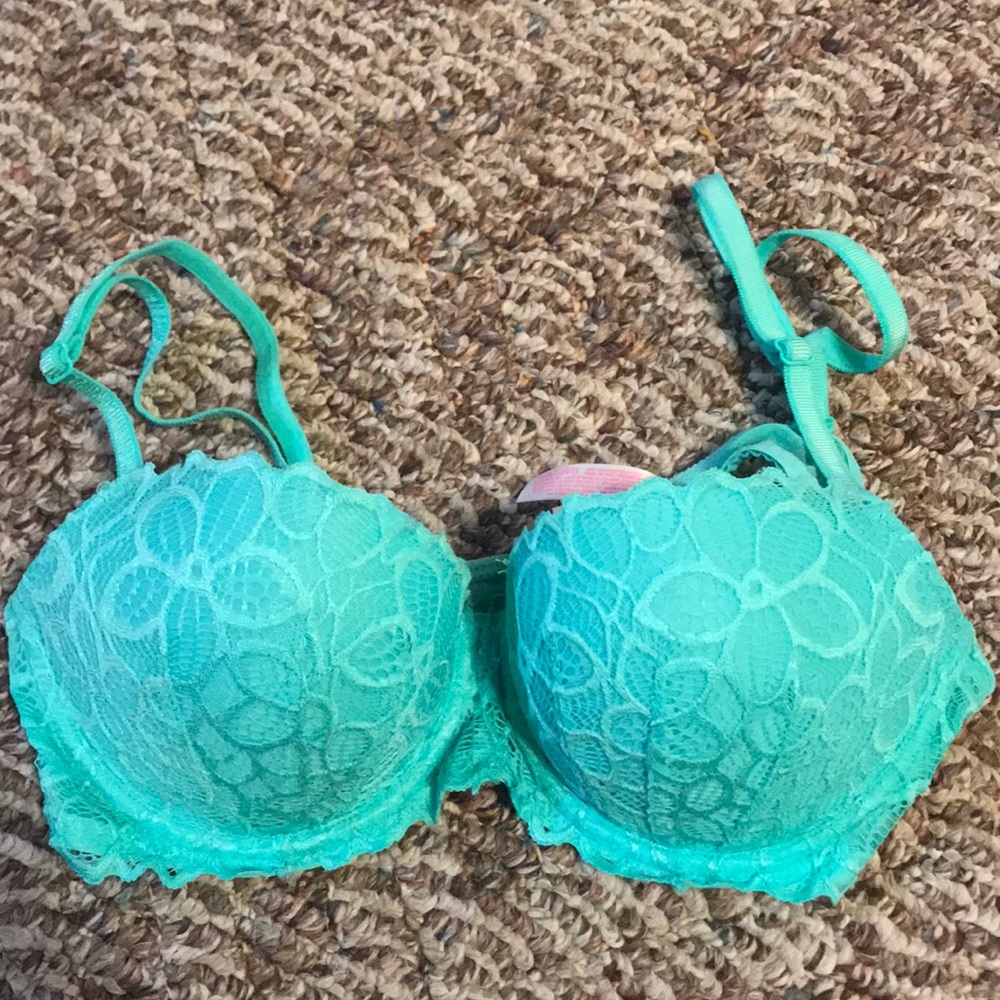 PINK Demi Lace Push Up Bra